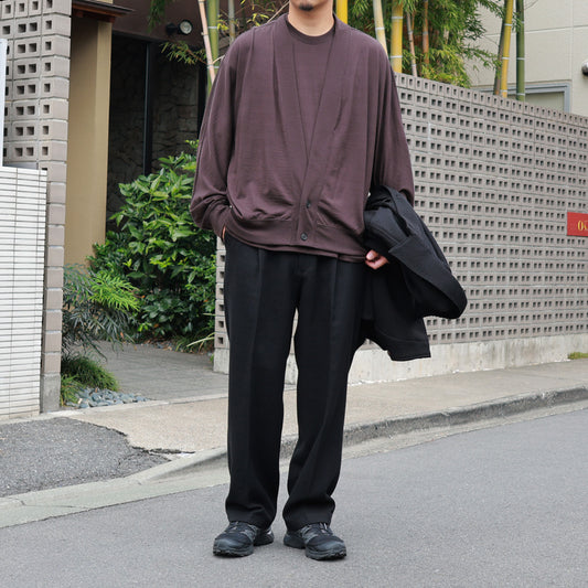 ONE PLEATED TROUSERS