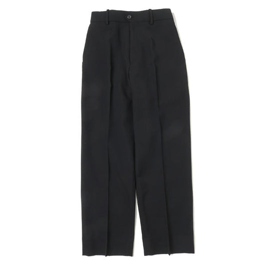  MARKAWARE-FLAT FRONT TROUSERS ORGANIC WOOL SURVIVAL CLOTH  