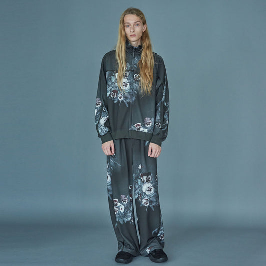 LAD MUSICIAN / TRACK JACKET ESTER JERSEY INKJET (PANSY)