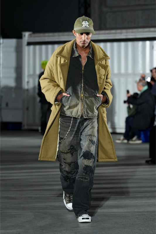 Denim Work Blouson (BLACK)