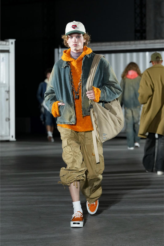 Denim Work Blouson (INDIGO)