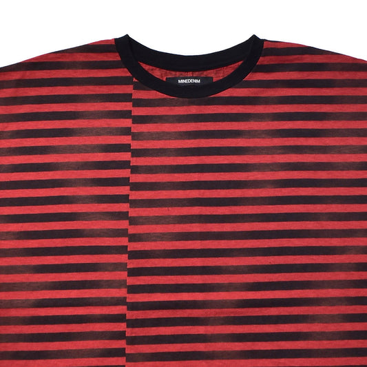 Hazy Border Uneven Loose T-SH