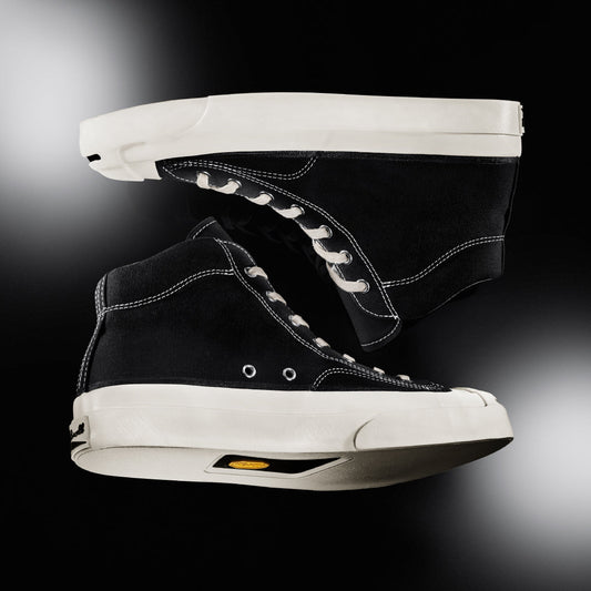 JACK PURCELL CANVAS MID (BLACK)