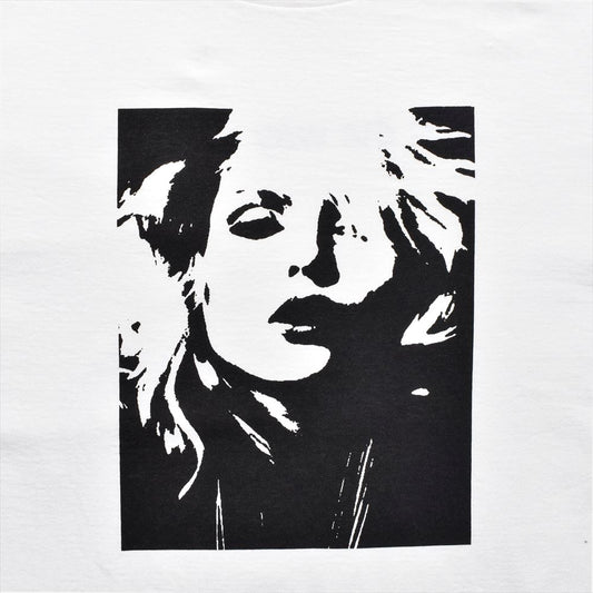 Monochrome Two tone Face Crewneck T-SH