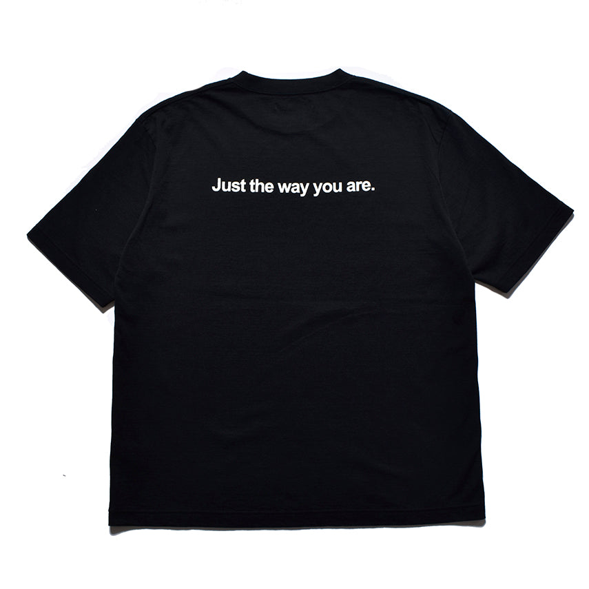 Monochrome Two tone Face Crewneck T-SH