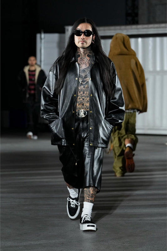 Leather Coach Jacket