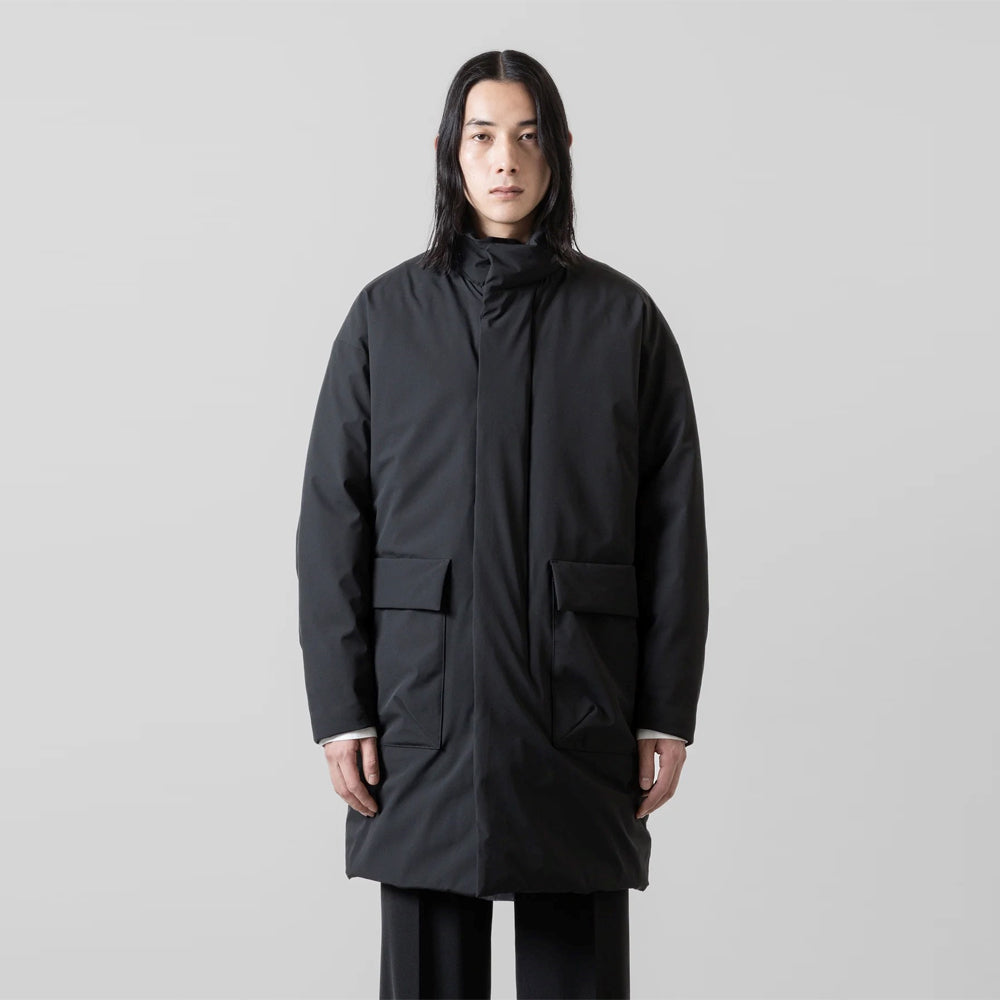3LAYER LIGHT TAFFETA UTILITY DOWN COAT