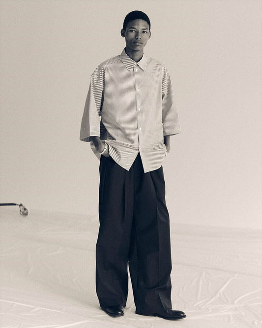 EDWARD / Big Sleeve S/S Shirt