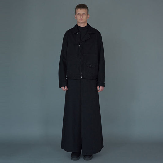 RIDERS JACKET 12oz FLAT DENIM