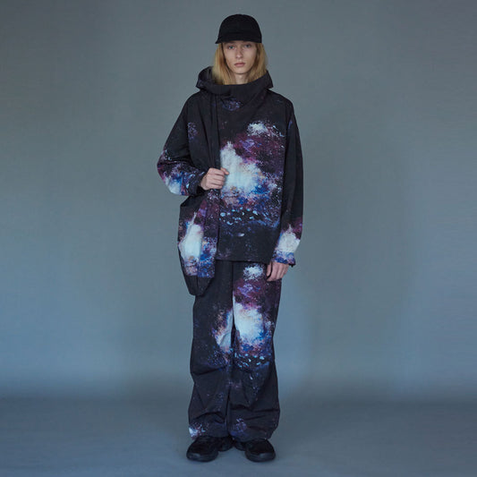 OVER PANTS NYLON TUSSER INKJET (WONDER LAND)