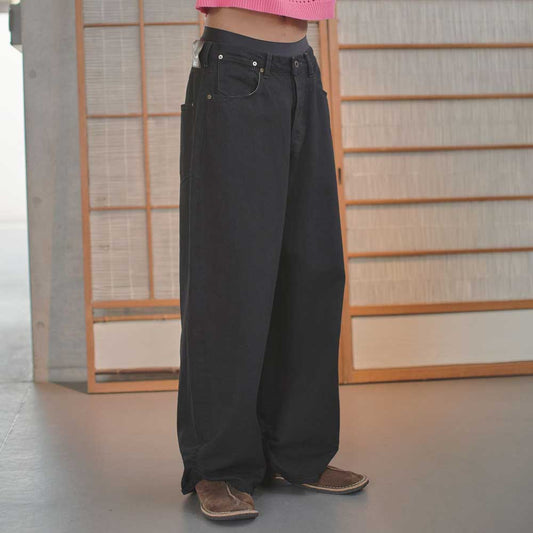 FRESH MAN DENIM WIDE PANTS OW