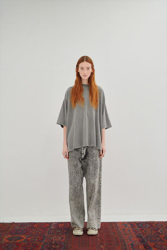 HYPER BIG VINTAGE FADE BLACK T-SHIRT