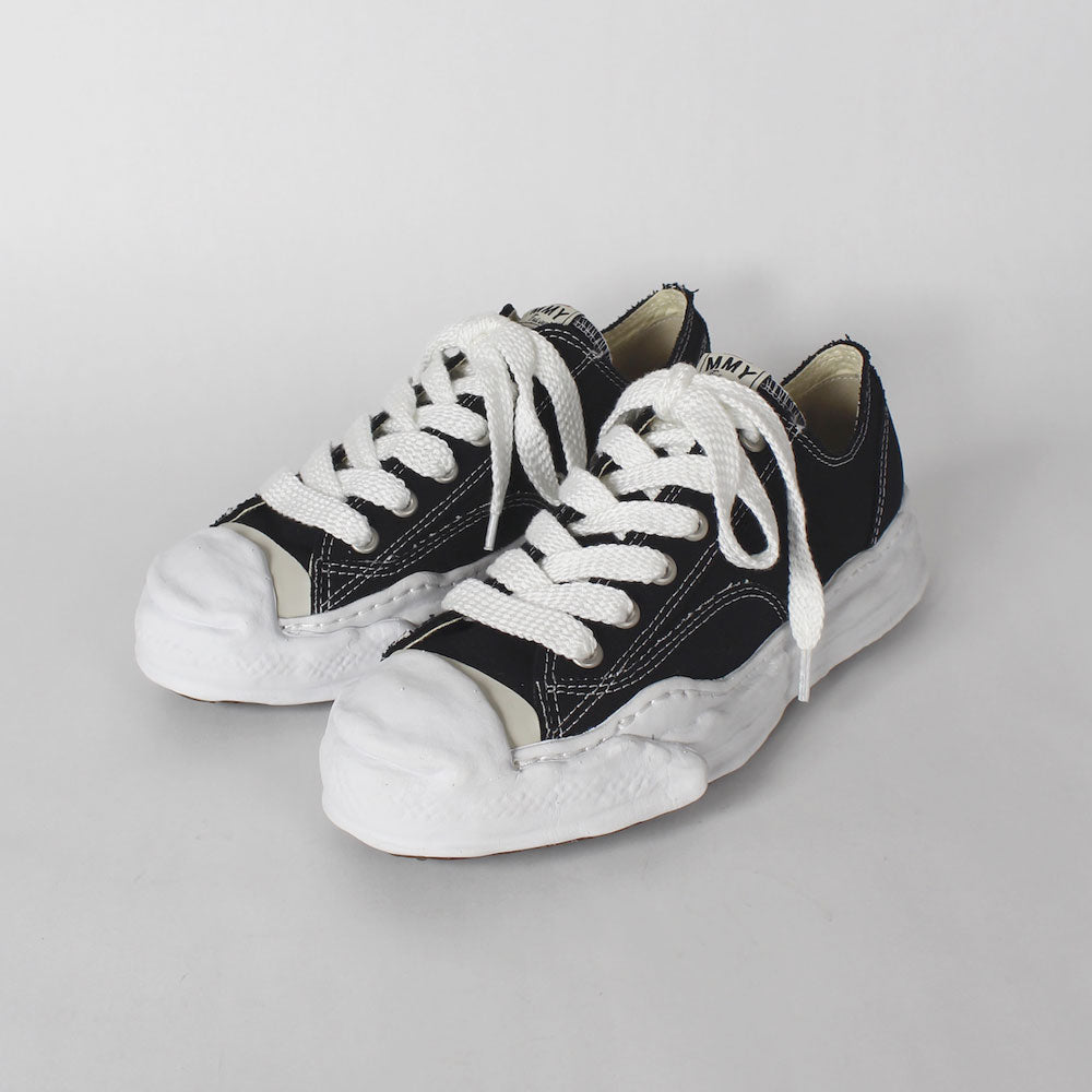 (HANK) OG Sole Canvas Low-top Sneaker BLACK