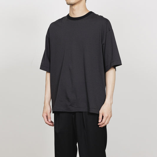 COMFORT FIT Tee ORGANIC SUPIMA BORDER