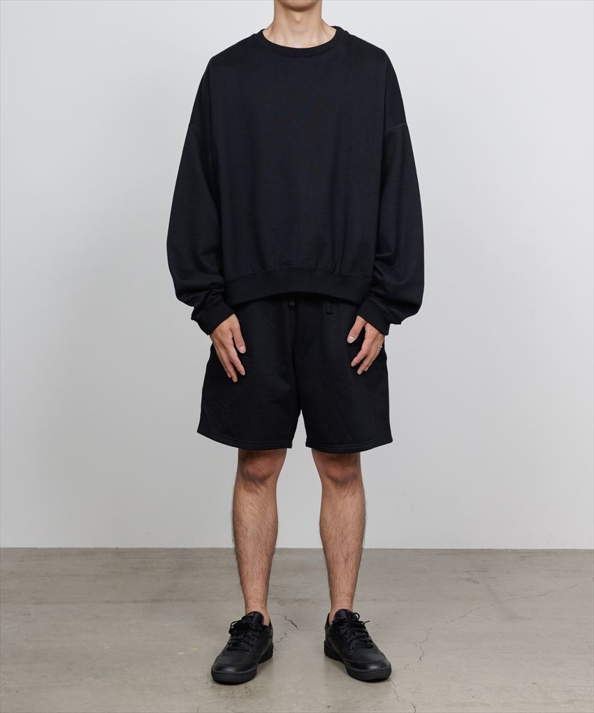 HUGE SHORT SWEAT ORGANIC COTTON HEAVY FLEECE