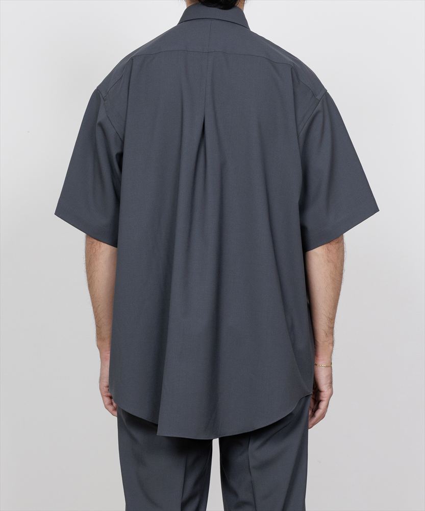 COMFORT FIT SHIRTS S/S ORGANIC WOOL 2/80 TROPICAL