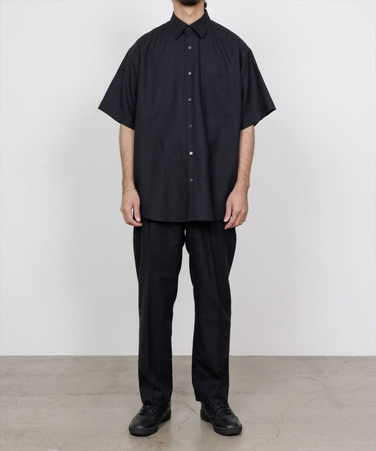 COMFORT FIT SHIRTS S/S ORGANIC WOOL HEMP TROPICAL