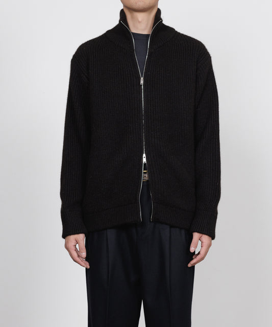 DRIVERS KNIT BABY BLACK ALPACA