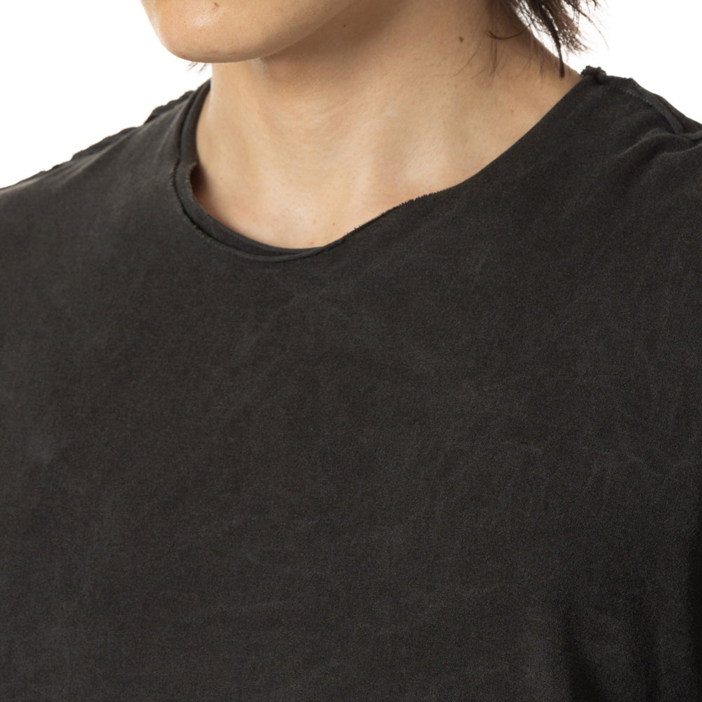 80/2 PIMA CO JERSEY OVERSIZED LAYERED S/S TEE