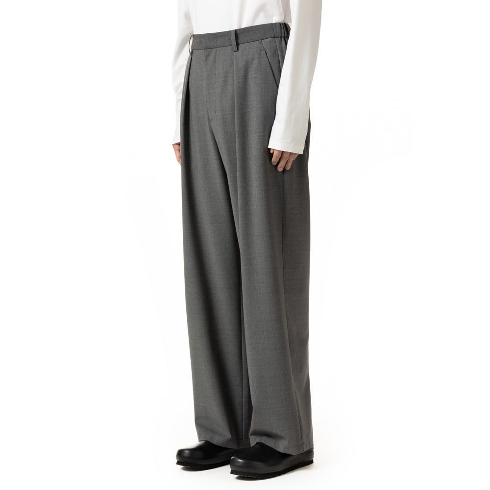 2/80 PE/WO STRETCH TRO 1TUCK TROUSERS