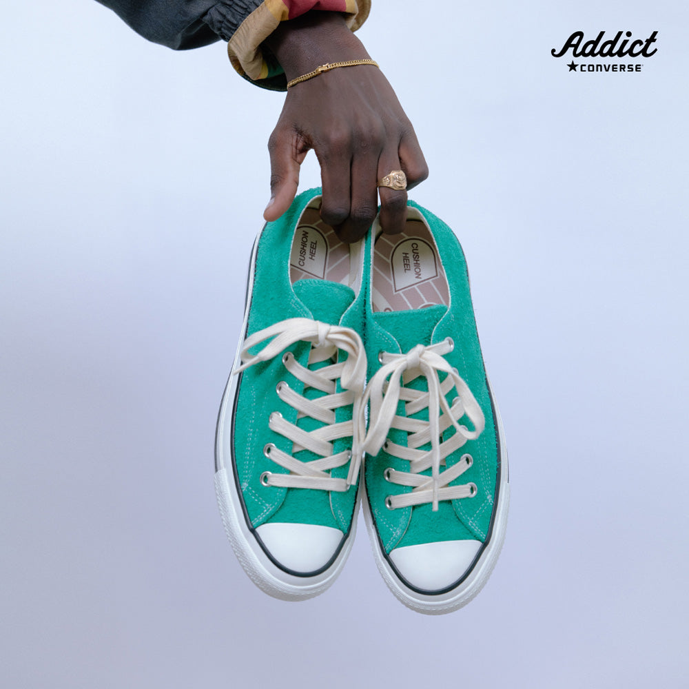 CHUCK TAYLOR SUEDE OX (EMERALD)