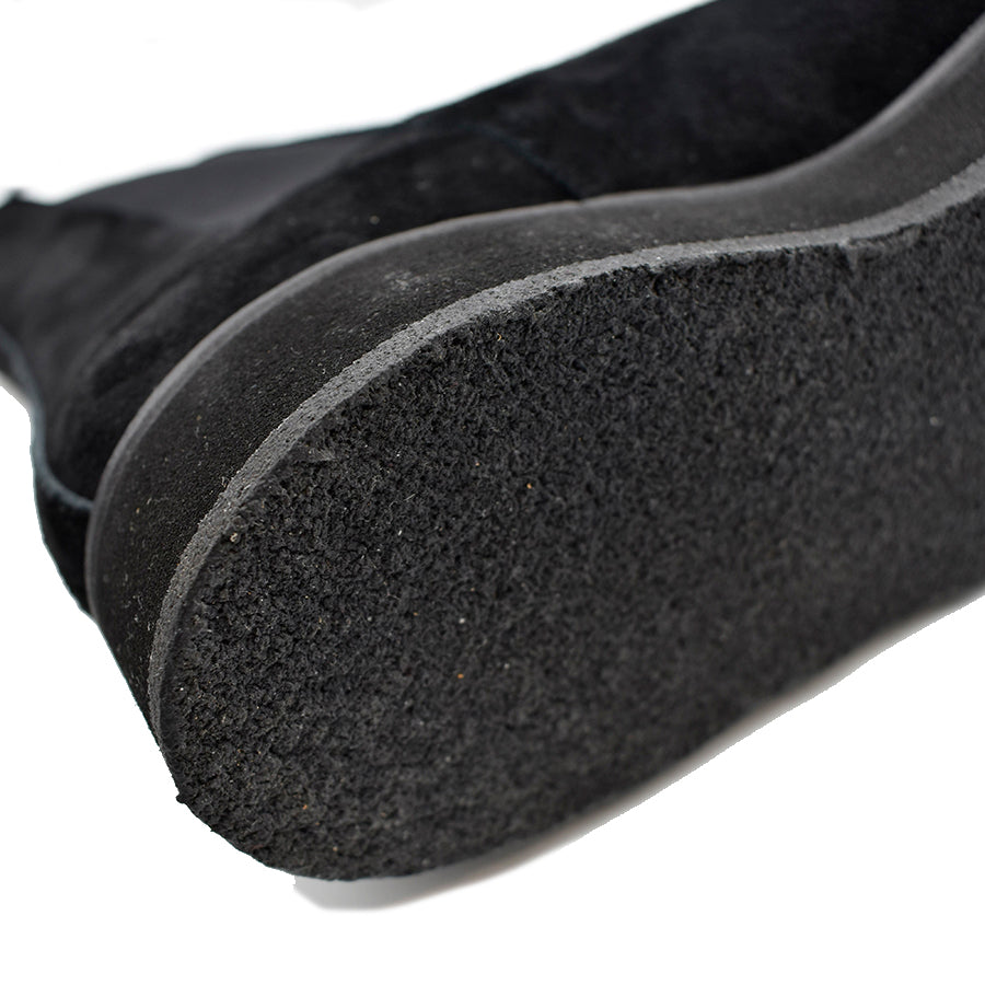 Suede Leather Side Gore Boots