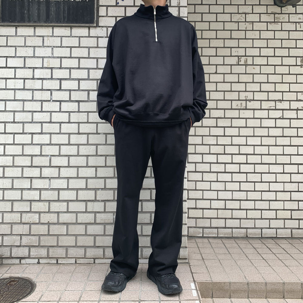 QUATER ZIP PULL OVER ORGANIC COTTON HEAVY FLEECE