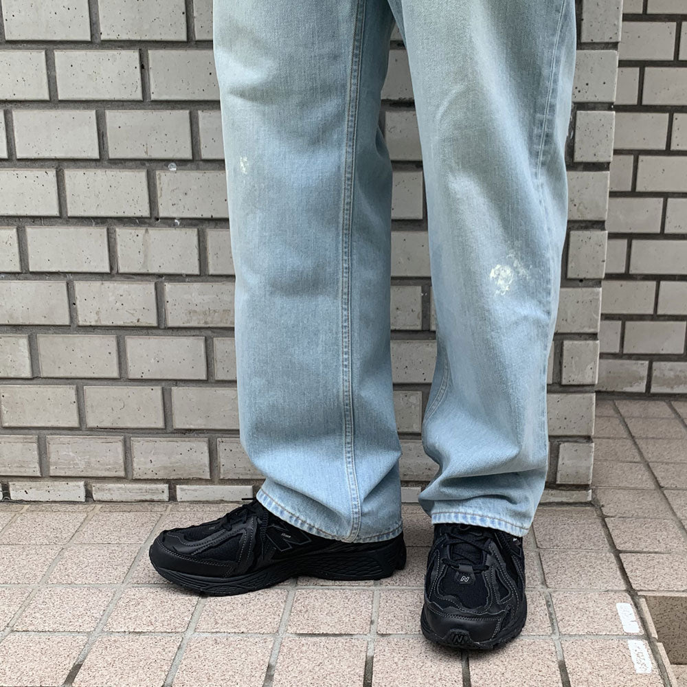 SHOE CUT JEANS ORGANIC COTTON 12oz DENIM (FADED)