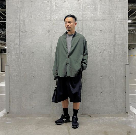Pleat Dock Shorts Trousers