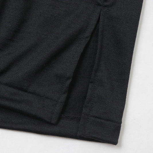 HYPER BIG EXTRA FINE MERINO WOOL JERSEY POLO SHIRT