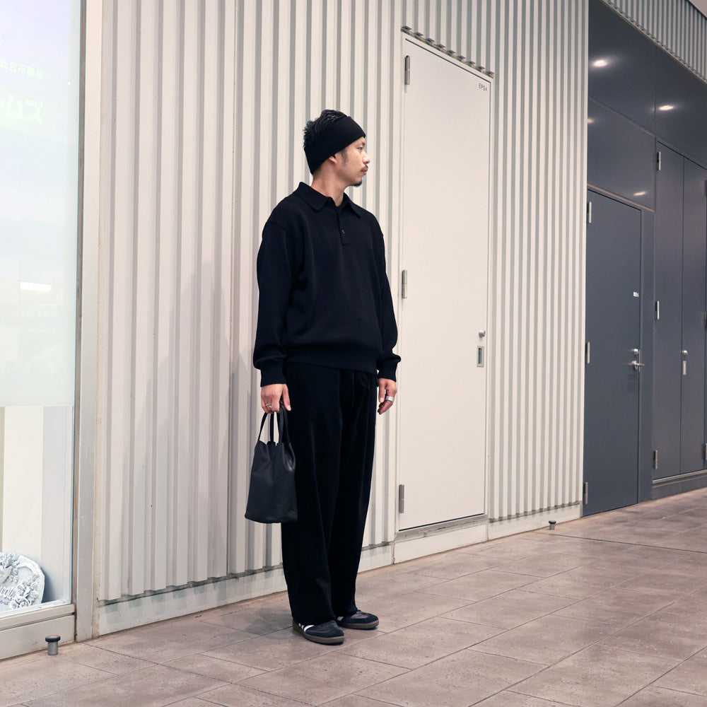 2WAY SMALL TOTE (L) (BLACK)