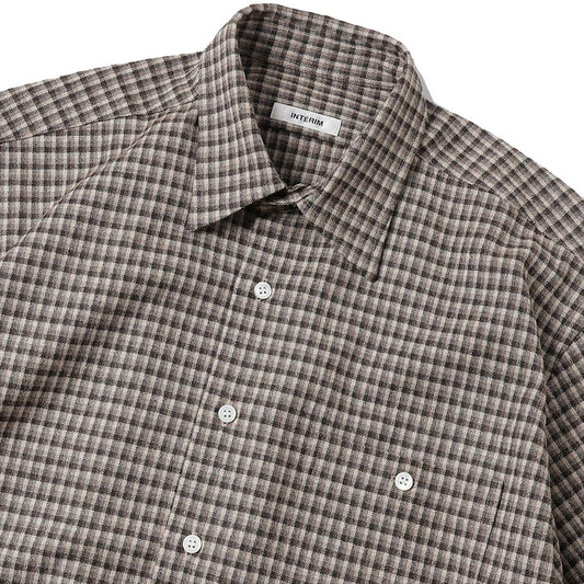 TORICOLOR CHECK GINGHAM DEADSTOCK SQUARE REGULAR SHIRTS
