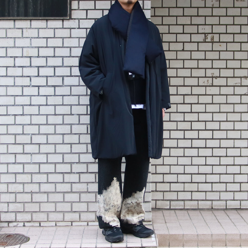 ZIP UP VEST WOOL SILK BEAVER