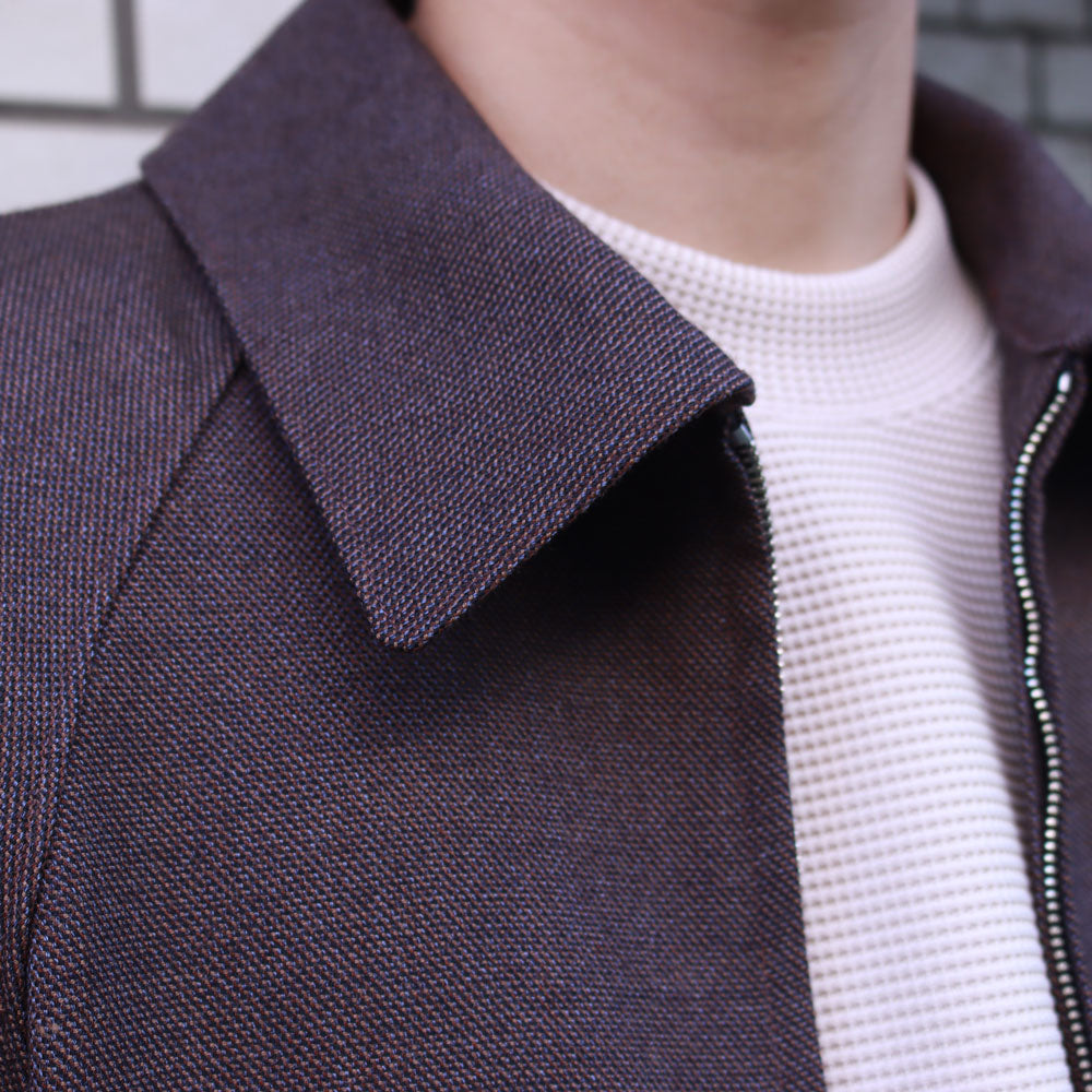 LIMITED BASKET WEAVE DRIVING JACKET