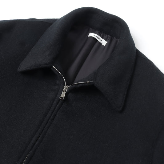 LIMITED DOUBLE FACE CASHMERE HARRINGTON JACKET