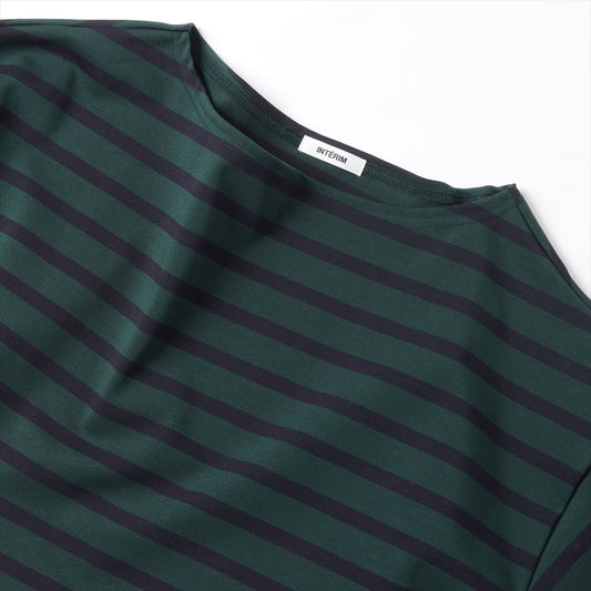 HYPER BIG SUVIN GIZA BASQUE BORDER H/S SHIRT