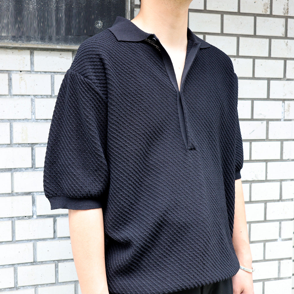 SKIPPER KNIT ORGANIC COTTON TWIST YARN