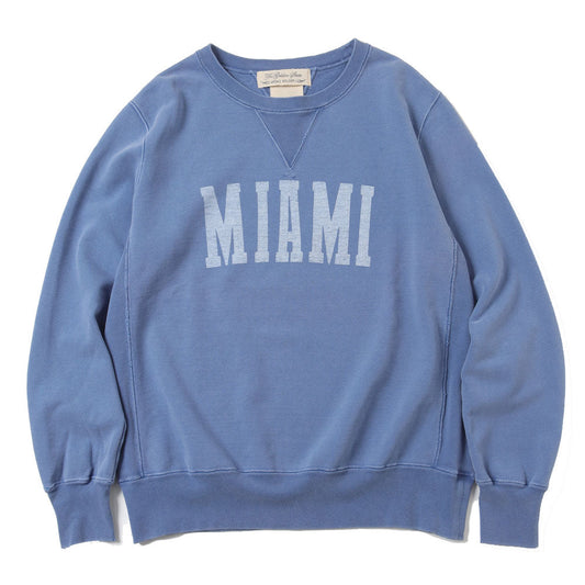 SP加工裏毛クルー (MIAMI)