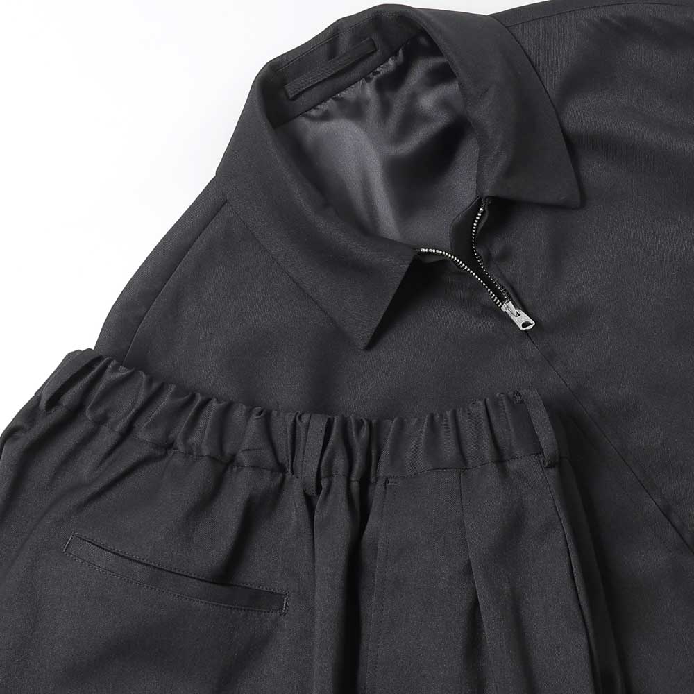 DOUBLE PLEATED EASY PANTS