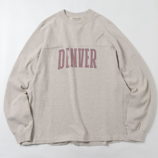 8/-天竺フットボールロンT(DENVER)