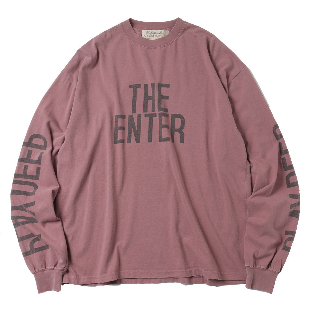 HARD SP加工20/-天竺ロンT(THE ENTER)
