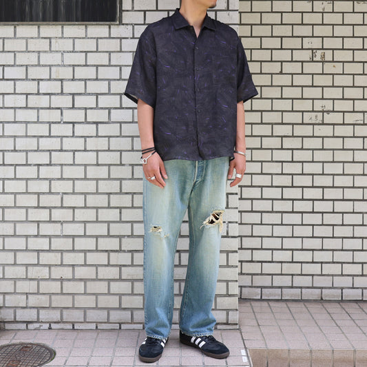 VINTAGE WASHED 1953XX GRUNGE SHUTTLE DENIM TROUSERS