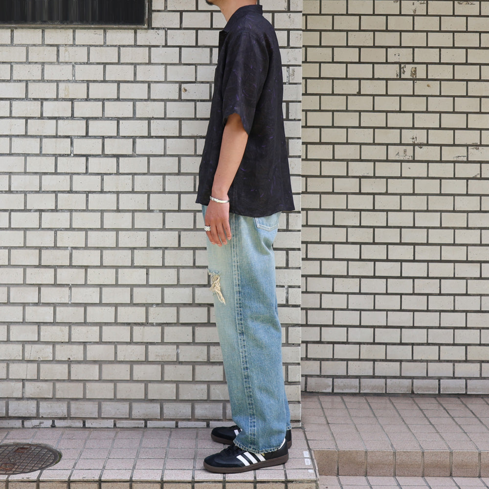 VINTAGE WASHED 1953XX GRUNGE SHUTTLE DENIM TROUSERS