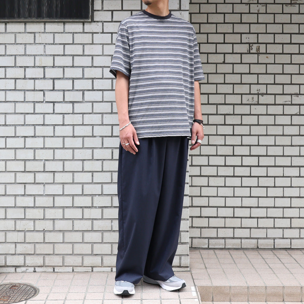 SILVER925 x LEATHER BRACLET