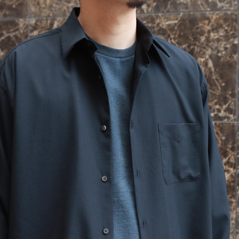 COMFORT FIT SHIRT ORGANIC WOOL 2/80 TROPICAL