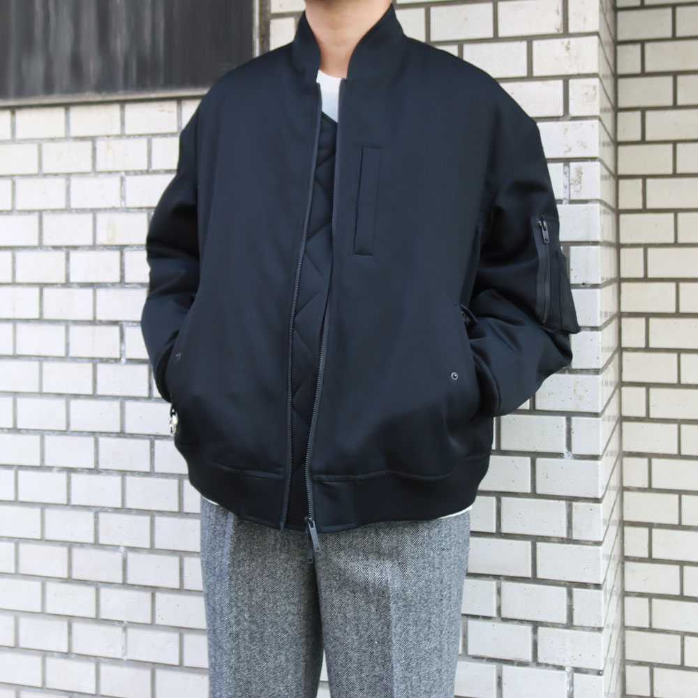 3D Collar MA-1 (Wool Gabardine)