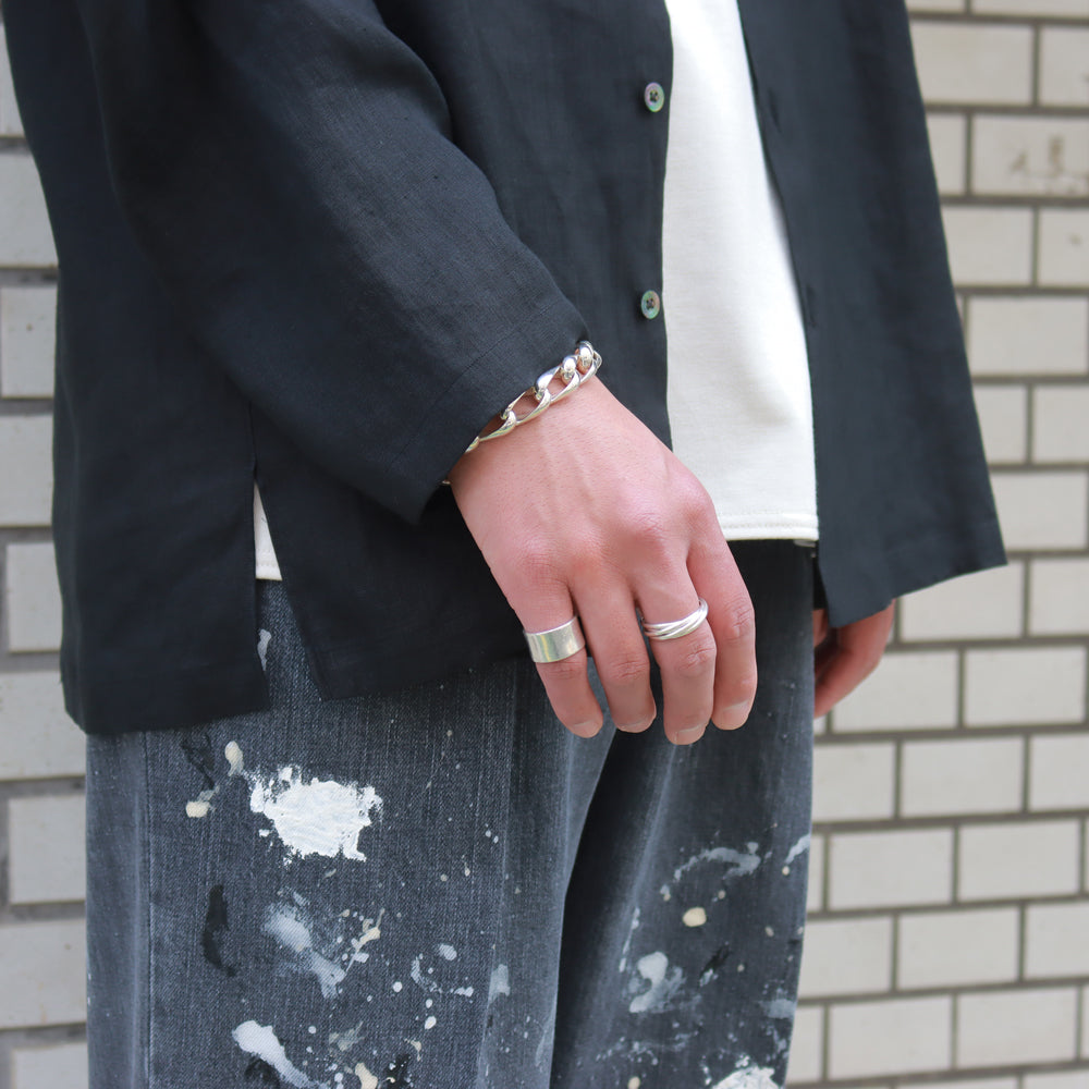 TAXCO SILVER CHAIN BRACELET-I type