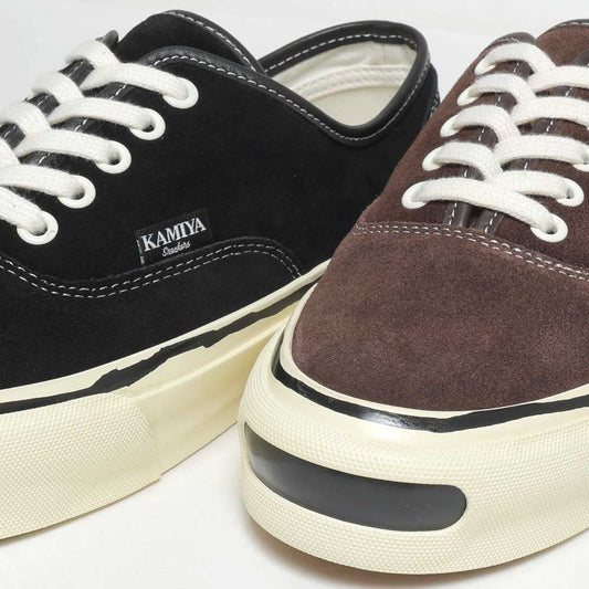 (Herc) Aged Sole Suede Vulcanized Sneaker