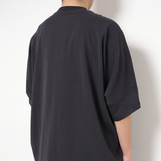 Draping C/N Half Sleeve Pullover
