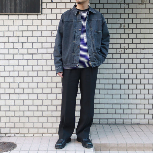 HYPER BIG WWII 1ST USED WASH SHUTTLE DENIM JACKET